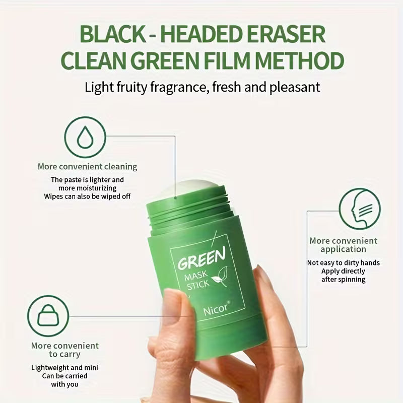 Green Tea Stick Mask – Oil Control & Blackhead Cleansing Face Mask