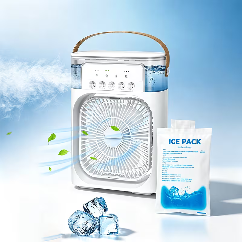 Next Nova 10" Portable Air Cooler – 3-in-1 Mini AC Fan & Humidifier