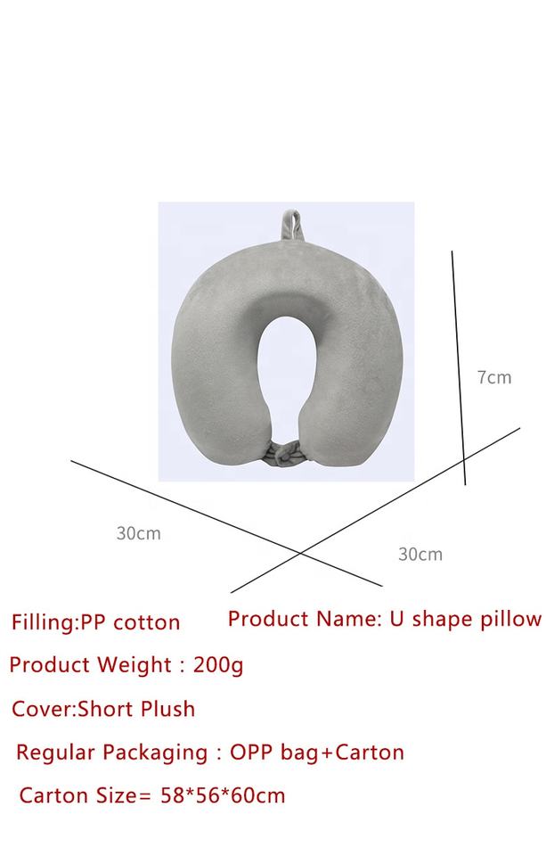Ultra-Comfort U-Shaped Travel Pillow – Portable Neck Support Cushion for Airplane Flights, Road Trips & Home (Multi-Design)