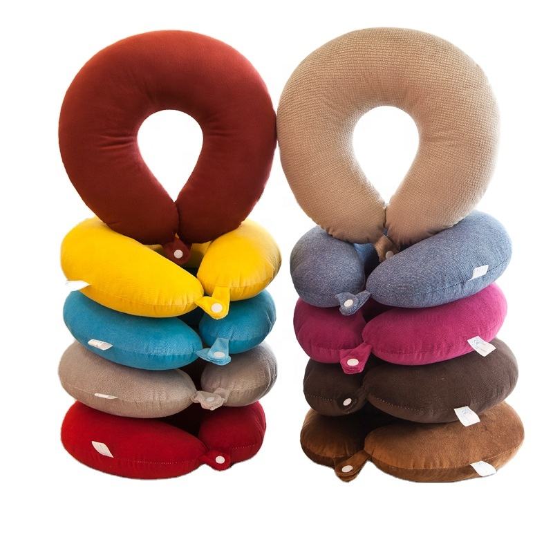 Ultra-Comfort U-Shaped Travel Pillow – Portable Neck Support Cushion for Airplane Flights, Road Trips & Home (Multi-Design)