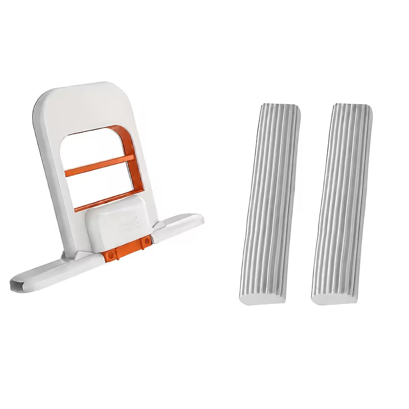 Mini Foldable Desktop Mop - Hands Free Squeeze Clean