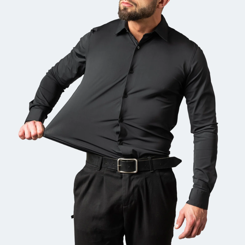 CHEMISE EXTENSIBLE ANTI-FROISSEMENT